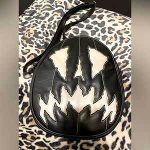Love Pain&Stitches Oval Scaredy Hand Crafted Bag
